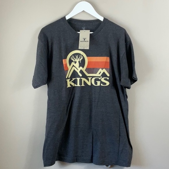 King's Sunrise Tee Heather Graphite - Picture 2 of 3